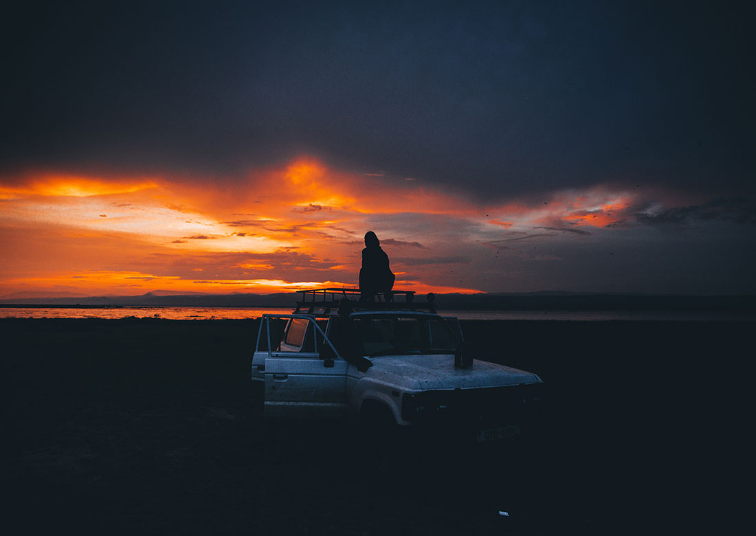 A Valverde Safaris Van in The Park, Uganda Uganda & Rwanda Safari Travel Guide